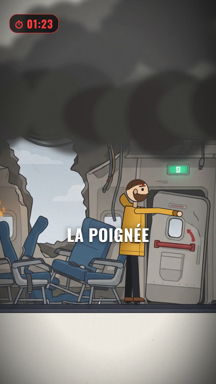 Épisode 1 : le héros dans l'épave, minuteur 01:23